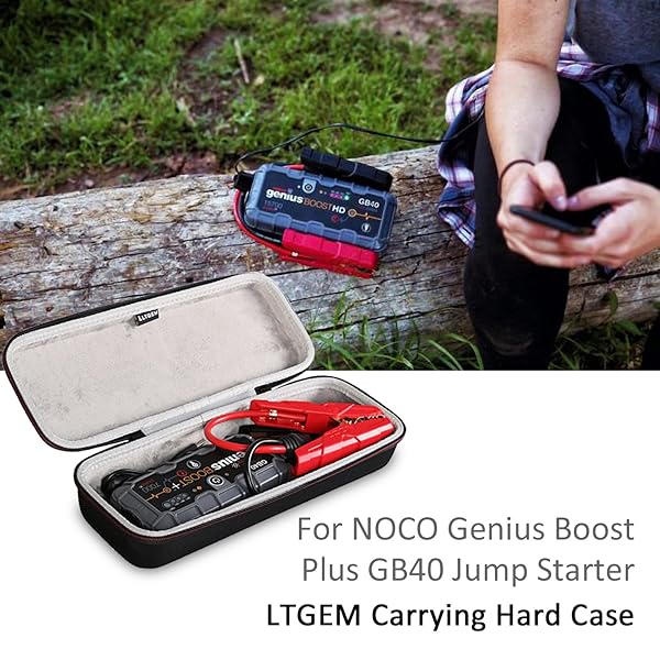 LTGEM Case for NOCO Genius Boost Plus GB40 1000 Amp 12V UltraSafe