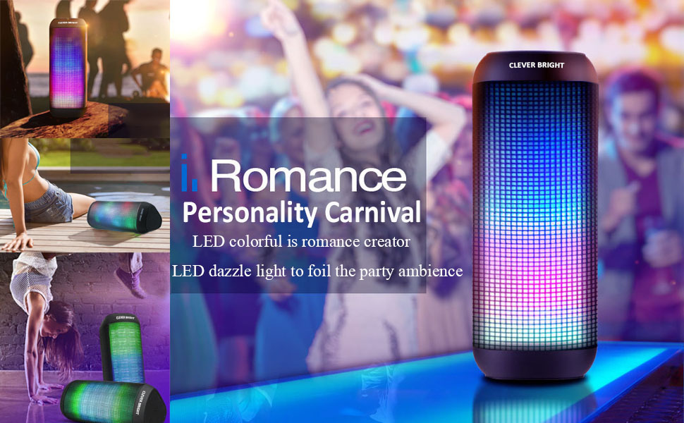 clever bright bluetooth speaker