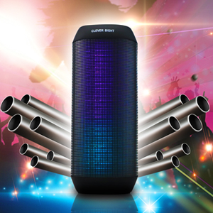 clever bright bluetooth speaker