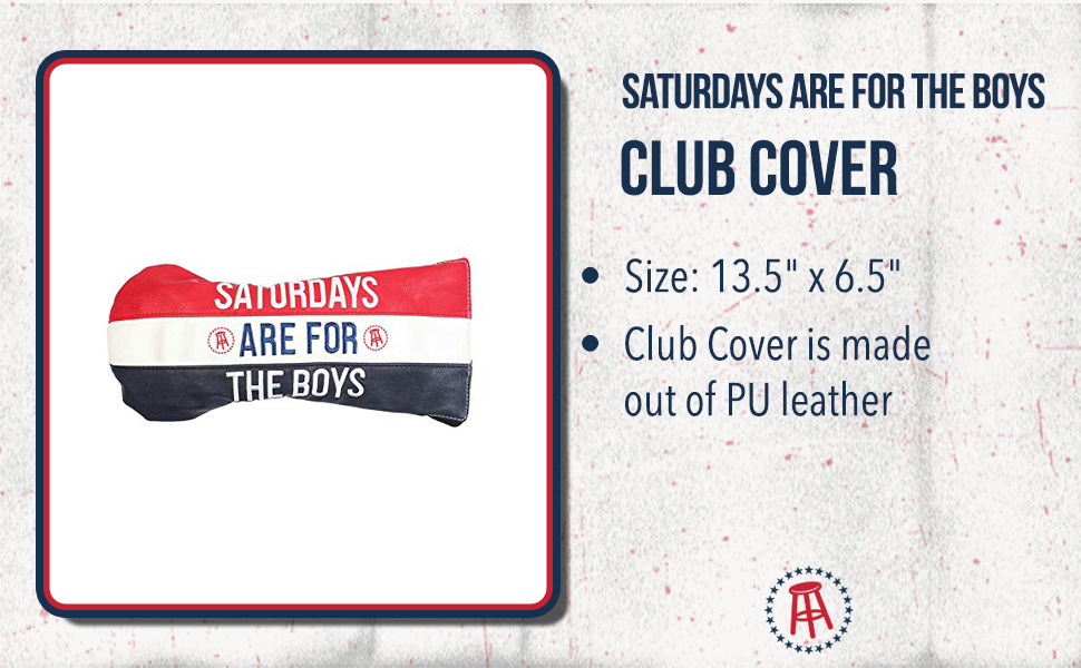 Barstool Sports, Saturdays are for the boys, SAFTB, golf towel, golf accessories, clip-on, sports