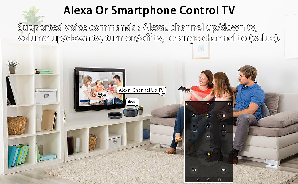 YTF Wifi Smart IR IR Control Hub Smart Air Conditioner Remote