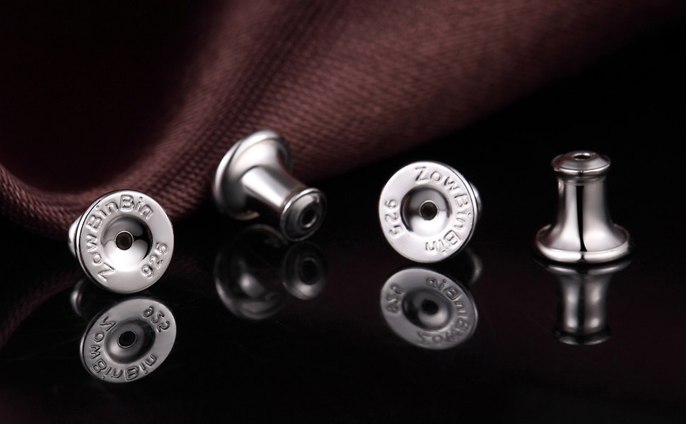 Earring Backs Locking Earring Backs Sterling Silver