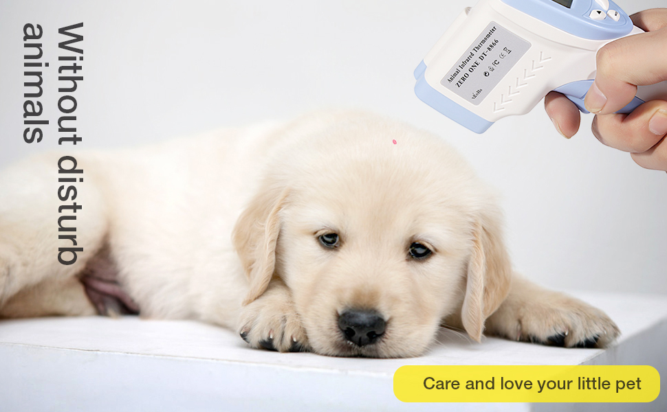 Mindsinglong Pet Thermometer, NonContact Infrared Digital