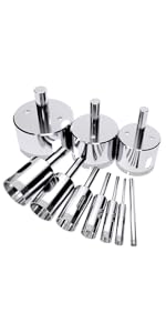 glass hole saw tile hole saw diamond drill bit