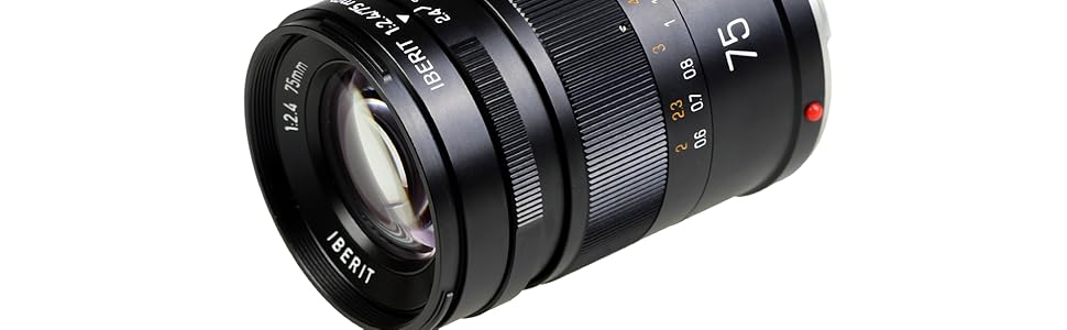 IBERIT 75mm F2.4 Eマウント IBERIT 75mm F2.4 - Sony E Mount | KIPON