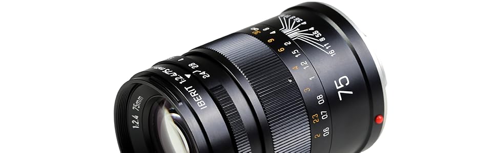 IBERIT 75mm F2.4 Eマウント IBERIT 75mm F2.4 - Sony E Mount | KIPON
