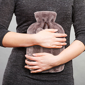 HomeTop Premium Classic Rubber Hot Water Bottle, Great for Pain Relief, Hot and Cold Therapy