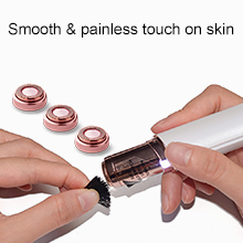 Facial Hair Remover Replacement Heads-smooth &