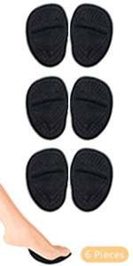 Adhesive foot pads feet pads for balls of feet metatarsal pain relief callus cushion bunion cushions