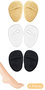 Ball of foot pads for women high heel shoe inserts metatarsal pads to relieve foot pain shoe pads