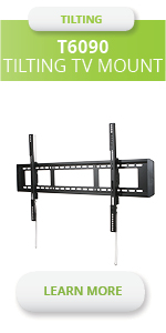 Kanto T6090, tilting tv wall mount for 60 to 100 inch TVs black