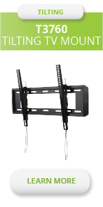Kanto T3760, tilting tv wall mount for 37 to 70 inch TVs black