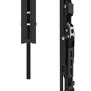 Kanto KT3260, tilting tv wall mount for 32 to 60 inch TVs mounting arms showing quick release