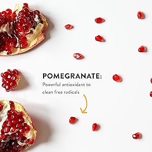 pomegranate, green tea, anti-aging sunscreen, pomegranate sunblock, men's sunscreen, spf 50