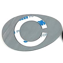 Blind spot mirror showing the back to show how to install it fixed by utopicar