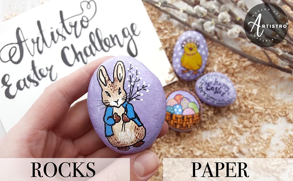 Acrylic Paint Pens for Rock Painting, Stone, Ceramic, Glass, Wood