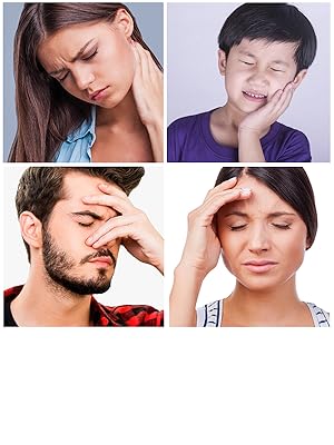 hot cold gel pack for headaches, toothaches, migraine, fever, kids cool compress, sinus relief, eyes