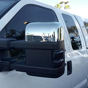 Smoked Lens Switchback LED Side Mirror Marker Lights 2008-16 Ford F-250 F-350 F-450 F-550 Super Duty