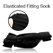 elasticated fitting socks