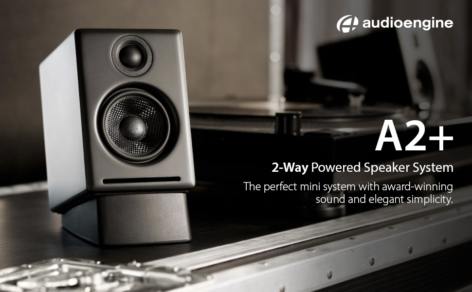 Audioengine A2+ Black (Pr.) 2way Powered Speaker System
