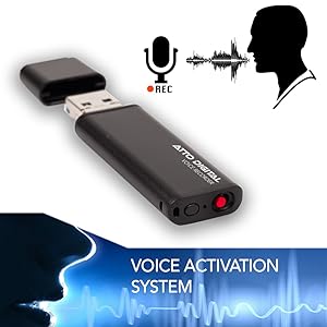 digital voice recorder with voice activation