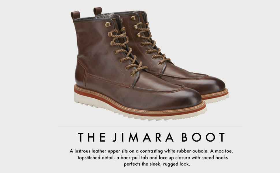 Vintage Foundry Men's The Jimara Chukka Boots Black Shoes