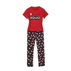 Santa squad pajamas Clearance