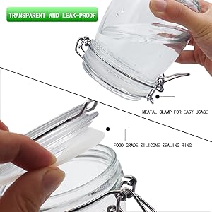 airtight food storage container set