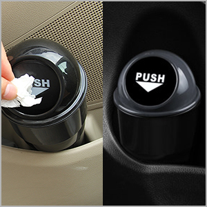 vehicle trash container cup holder trash can for car car trash can cup holder cup holder trash can
