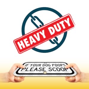 heavy duty aluminum sign