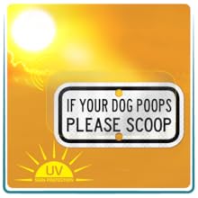 sun ray uv rays weatherproof signs