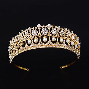 gold tiara