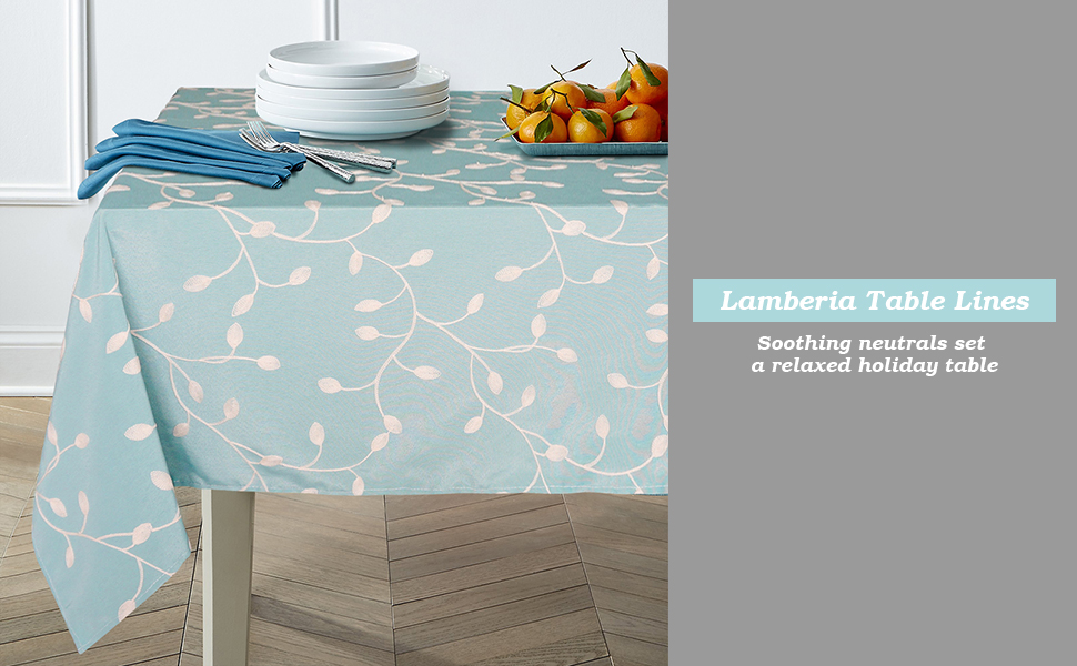 Lamberia Tablecloth Heavyweight Vintage Burlap Cotton