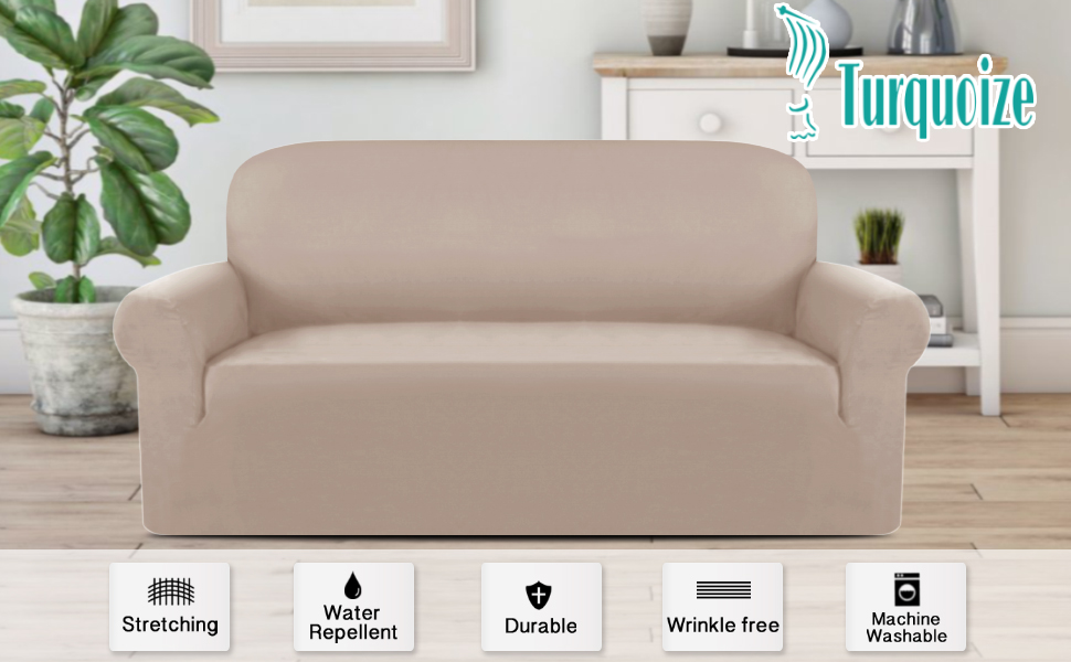Amazon Com Velvet Plush Sofa Slipcovers For 3 Seater Sofa Cover