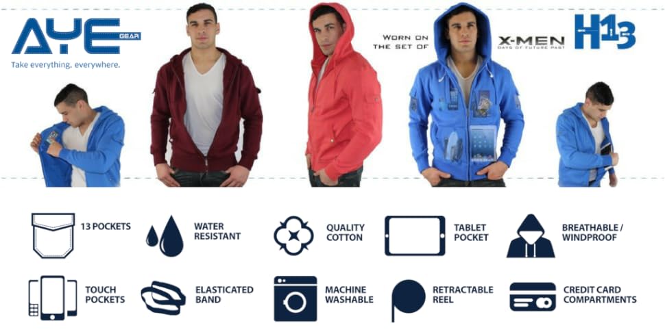 ayegear h13 hoodie