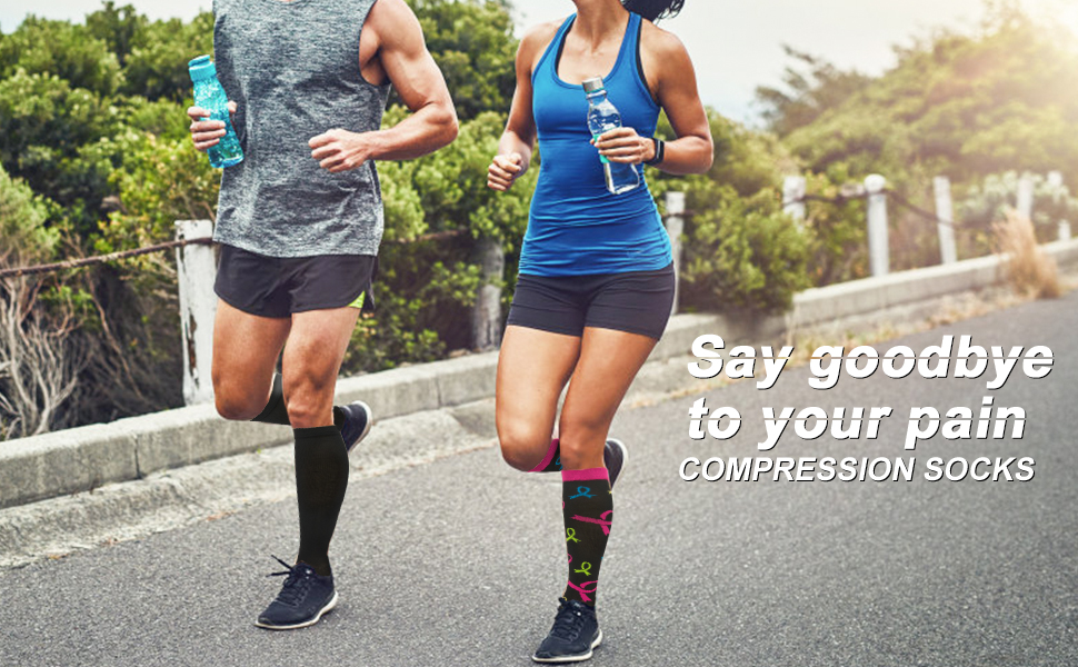 Zando Women Compression Socks (1520 mmHg), BEST Athletic