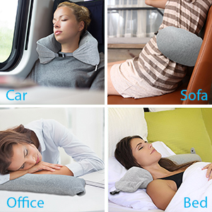 travel pillow for train airplanes kids neck support neck pillow small blanket