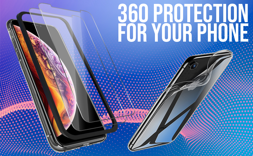 Orzly iPhone XR Screen Protector Tempered Glass for 6.1