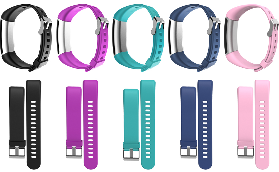 moreFit Replacement Bands Straps for Fitness Tracker Solo