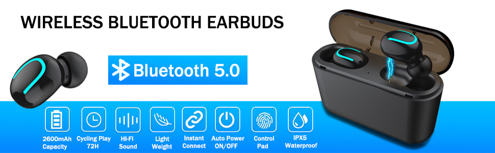 wireless earbuds