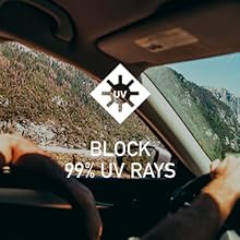 Block 99% of UV rays with Ceramic Tint 