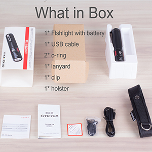 1 inch flashlight holder for duty belt portable hunting fishing running walk travel flashlight led