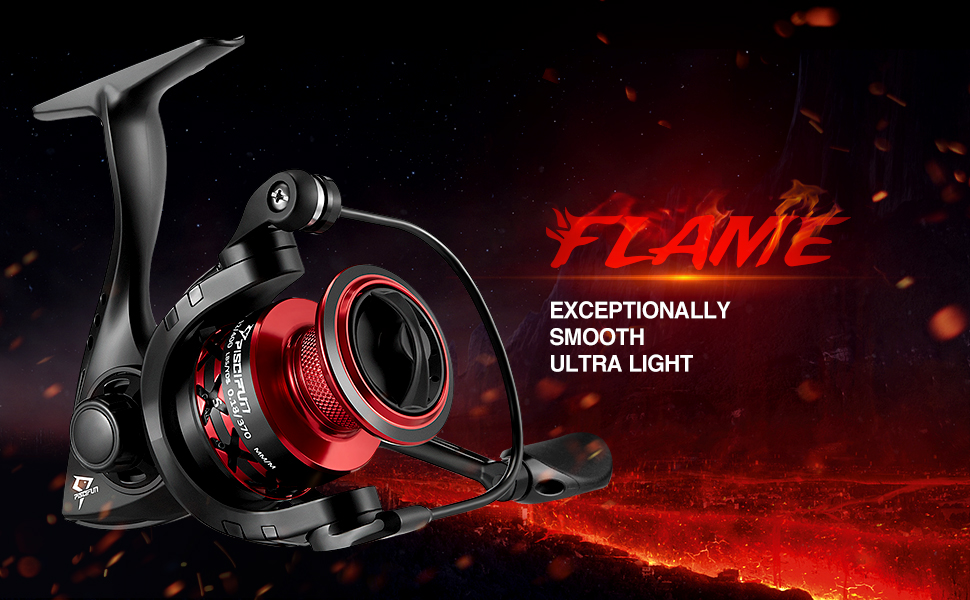 piscifun flame spinning reel