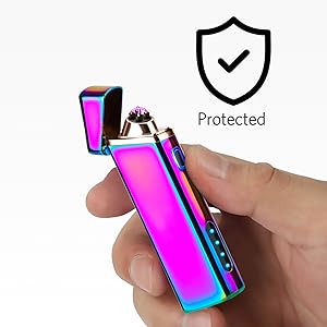 Electric Arc Windproof Plasma Lighter - USB Rechargeable