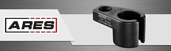 Offset Oxygen Sensor Socket Wire Gate Accesses Sensor from The Side, Preventing Damage to Wires