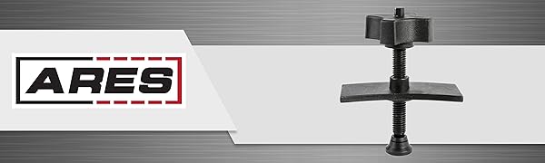 Heavy Duty Brake Pad Spreader with swivel tip and socket adapter compatible handle