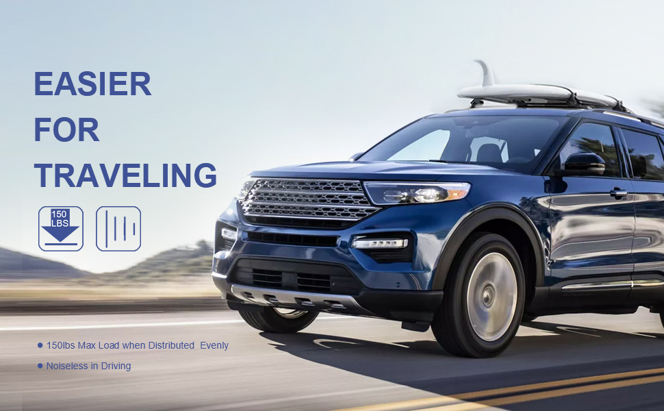 MOSTPLUS Roof Rack Cross Bar Rail Compatible for 2016 2017