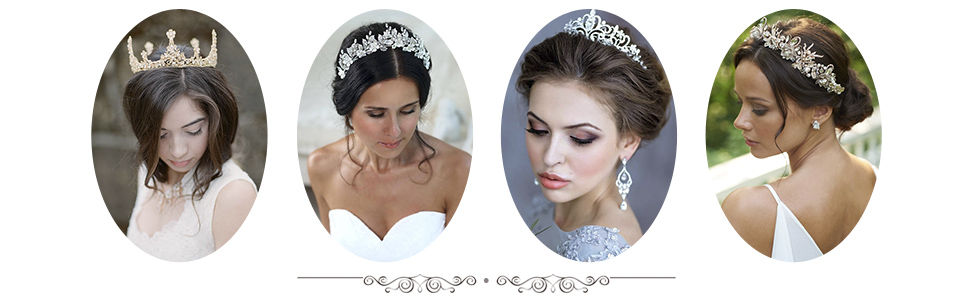 Bride wedding tiaras for women