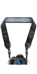 usa gear camera harness strap accessories neoprene hiking walking men women neck