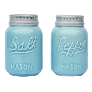 mason jar salt and pepper shakers